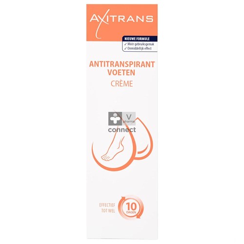 Axitrans Crème Pieds 75Ml