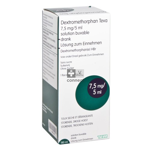 Dextromethorphan Teva Sol Per Os 180ml