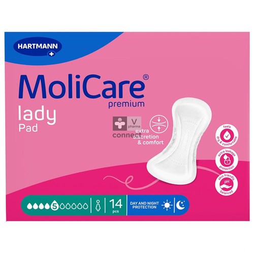 Molicare Premium Lady Pad 5 Drop 14 Pièces