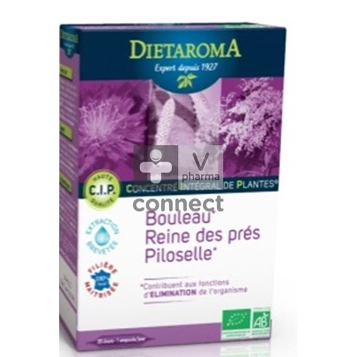 Dietaroma CIP Elimination 20 Ampoules 10 ml