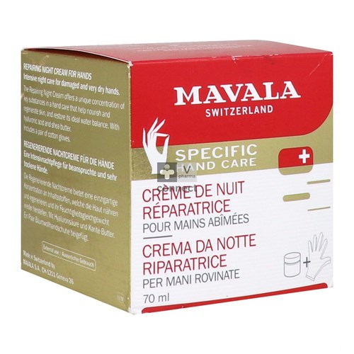 Mavala Mains Creme Nuit Reparatrice 75 ml