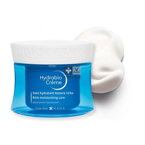 Bioderma Hydrabio Soin Crème Hydratant Riche 50 ml