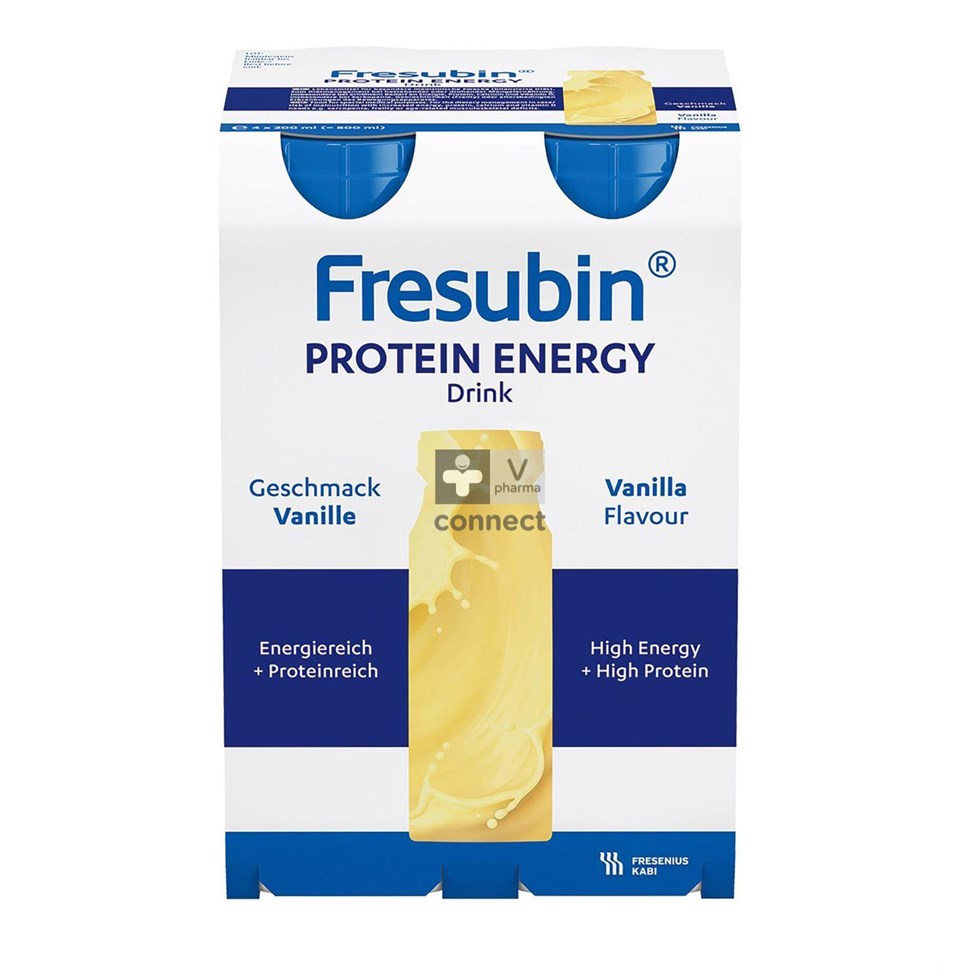 Fresubin Proteine Energy Drink Vanille 4 Pièces