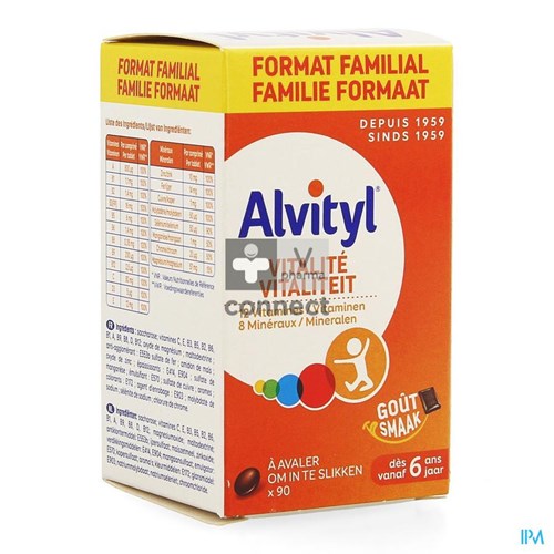 Alvityl Vitaliteit 90 tabletten