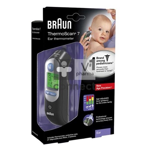 Braun Thermoscan 7 Age Precision Black