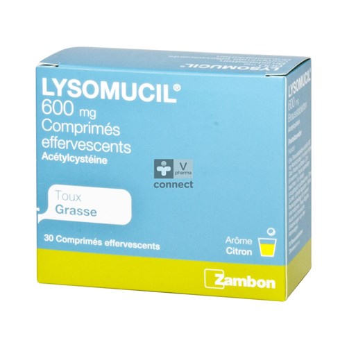 Lysomucil 600 Comp Eff 30 X 600mg