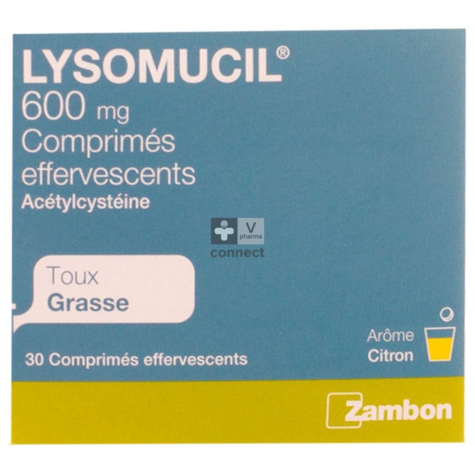 Lysomucil 600 Comp Eff 30 X 600mg