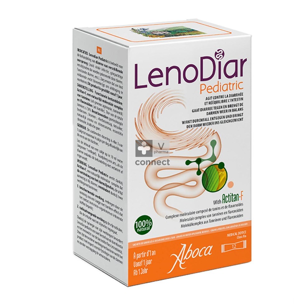 Aboca Lenodiar Pediatric 12 Sachets
