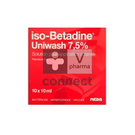 Iso Betadine Uniwash 7,5% 10x10ml