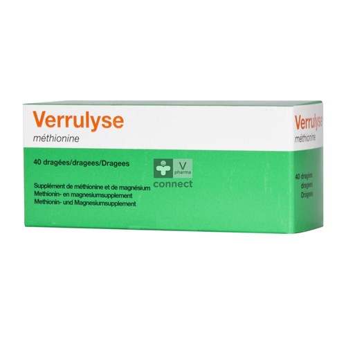Verrulyse Methionine Dragees 40 Nf