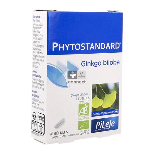 Phytostandard Ginkgo Biloba Caps 20