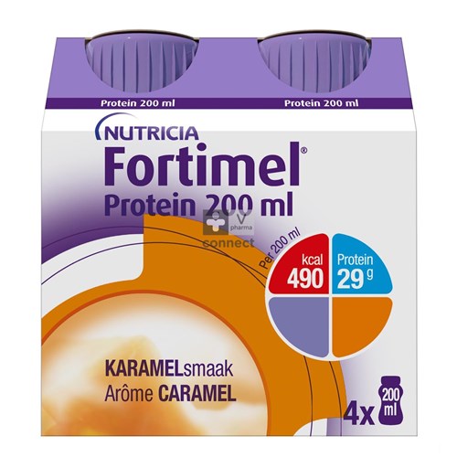 Fortimel Protein 200ml Karamel 4x200ml