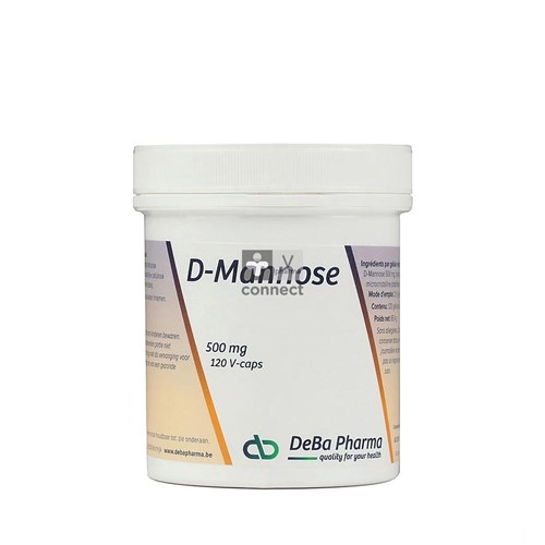 D-mannose 500mg V-caps 120 Deba