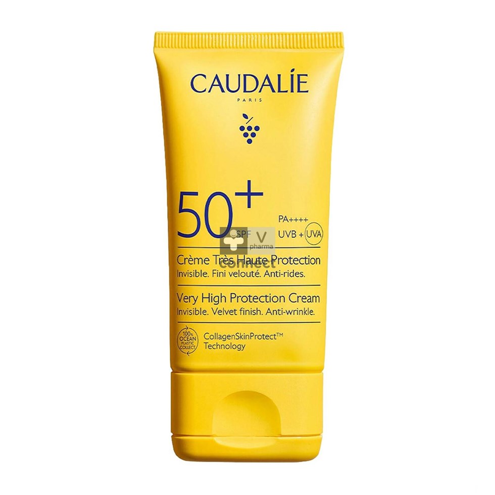 Caudalie Vinosun Crème Haute Protection SPF50+  50 ml
