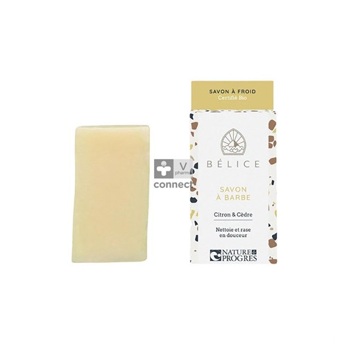 Belice Savon A Barbe Savon A Froid Bio 100 g