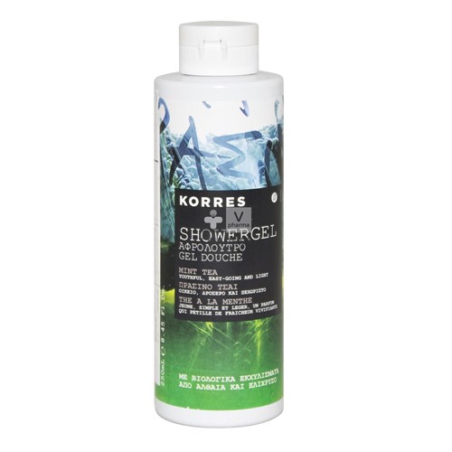 Korres Kb Douchegel Mint Tea 250ml