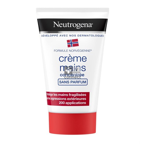 Neutrogena N/f Handcreme Kalmerend Z/parf 50ml