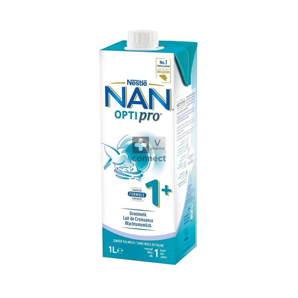 Nestle Nan Lait Croissance 1 à 3 Ans 1 l