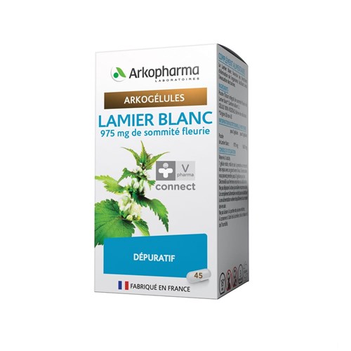 Arko Lamier Blanc 45 Gélules