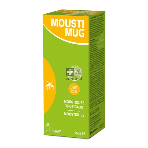 Moustimug 20% Deet Spray 75ml