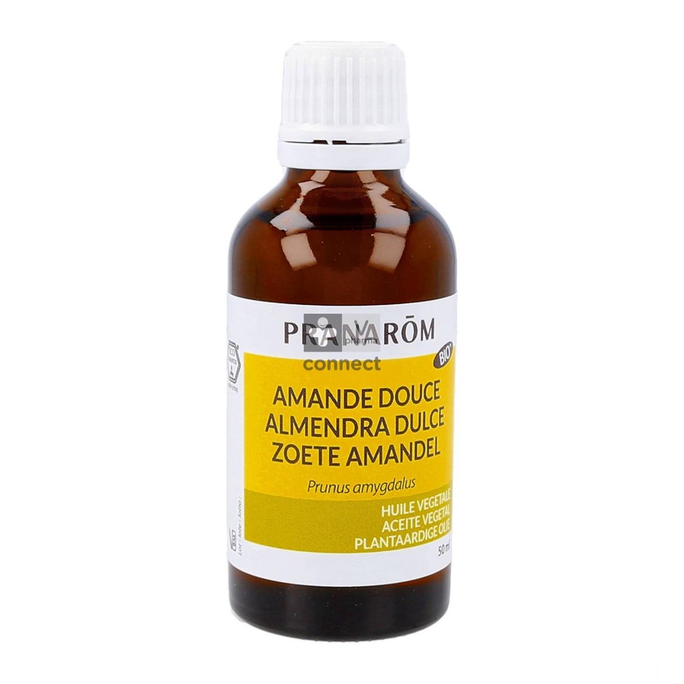 Pranarom Amande Douce Plantaardige olie Bio 50 ml