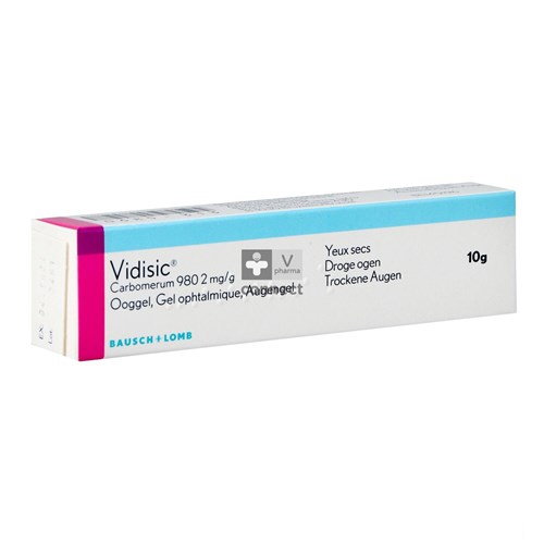 Vidisic Gel Ophtalmique Tube 10 g