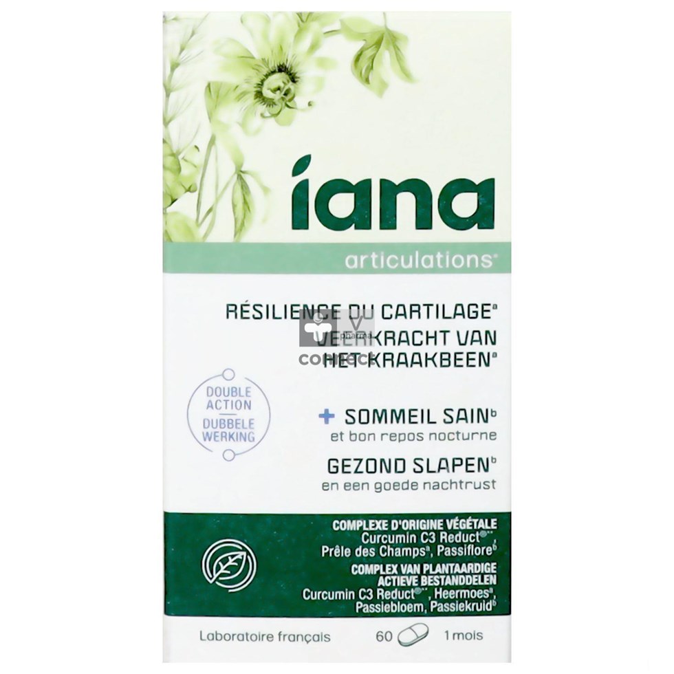Iana Resilience Cartilage & Sommeil Sain 60 Comprimés