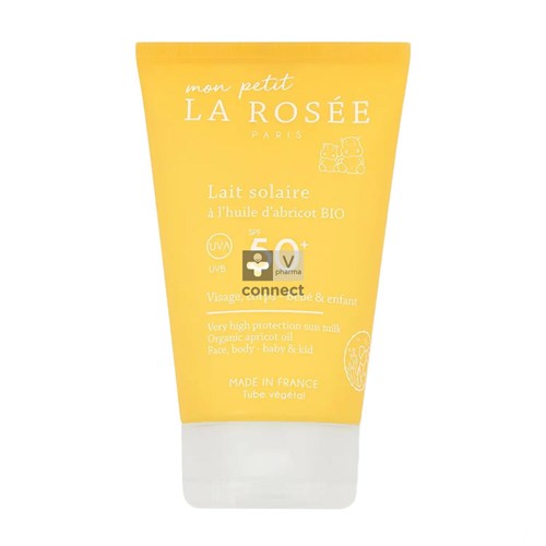 La Rosee Bb Zonnemelk Spf50+ Abrik. Bio 125ml