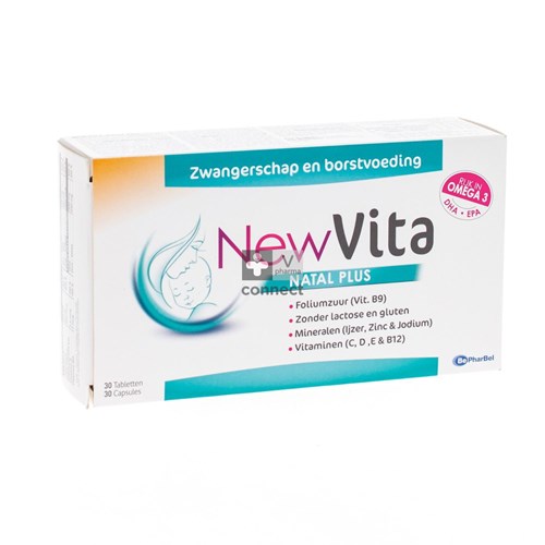 Newvita Natal Plus 30 Comprimés + 30 Capsules