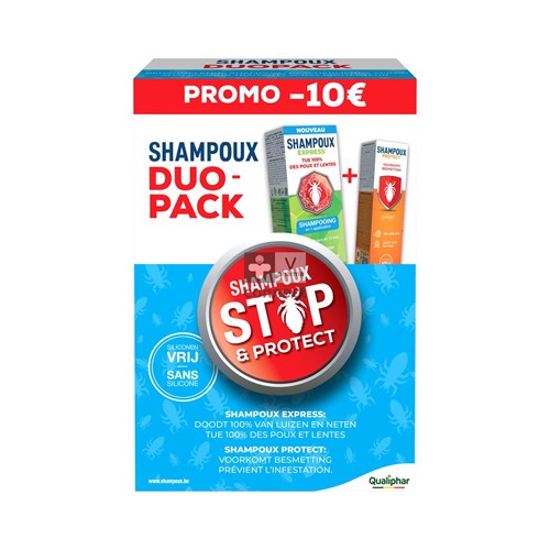 Shampoux Express Shampoing +Protect Promopack 2 Produits