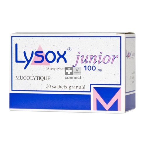 Lysox Junior Gran Sach 30x100mg