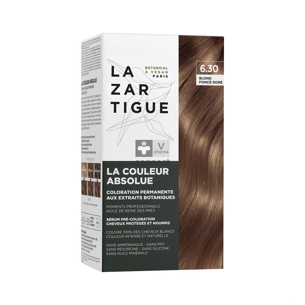 Lazartigue Couleur Absolue 6.30 Blond Fonce Dore
