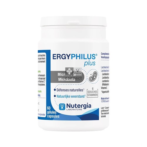 Nutergia Ergyphilus Plus 60 Gélules F