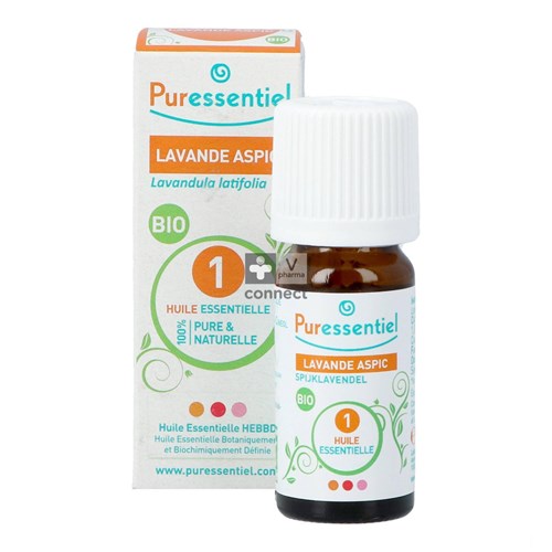 Puressentiel Lavande Aspic Huile Essentielle Bio 10 ml