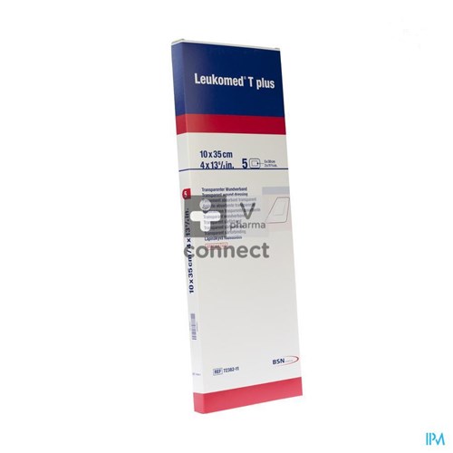 Leukomed T Plus Pansement Sterile 10 cm x 35 cm 5 Pièces