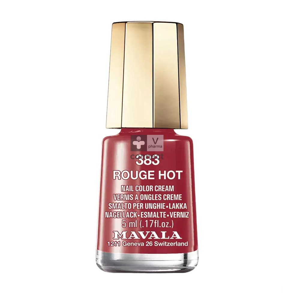 Mavala Vernis à Ongles Mini Color 383 Rouge Hot
