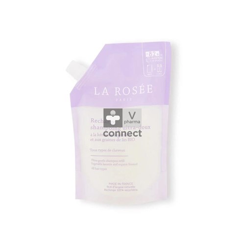 La Rosée Shampoing Ultra Doux Recharge 400 ml