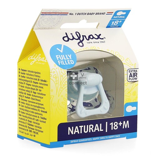 Difrax Fopspeen Natural 18m+