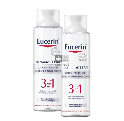 Eucerin Dermatoclean Micellair Water 400ml 1+1grat