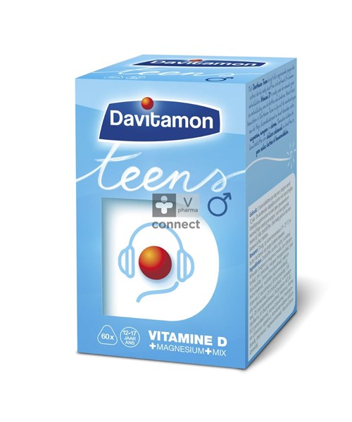 Davitamon Teens Boyz 12+ 60 Comprimés