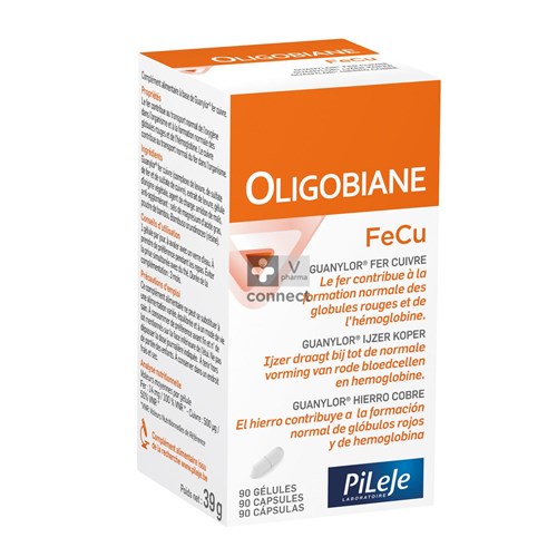 Oligobiane Fe Cu Gel 90x440mg