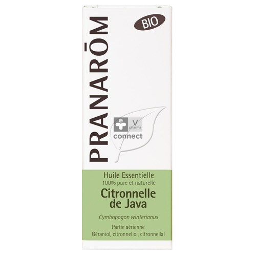 Pranarom Citronelle de Java Huile Essentielle Bio 10 ml