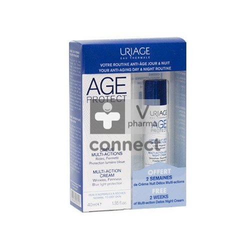 Uriage Age Prot.cr Multi Action 40ml+cr Nacht 10ml