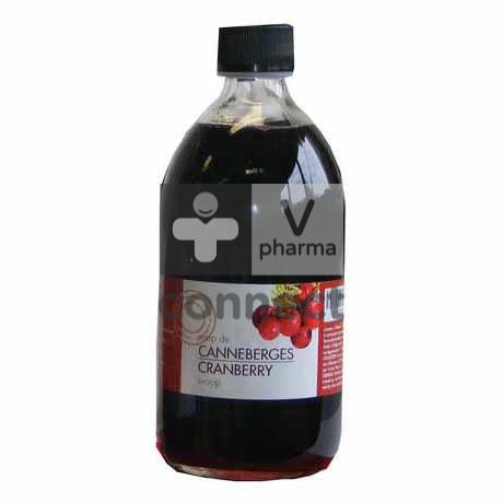 Cranberrysiroop 500ml 5025 Revogan