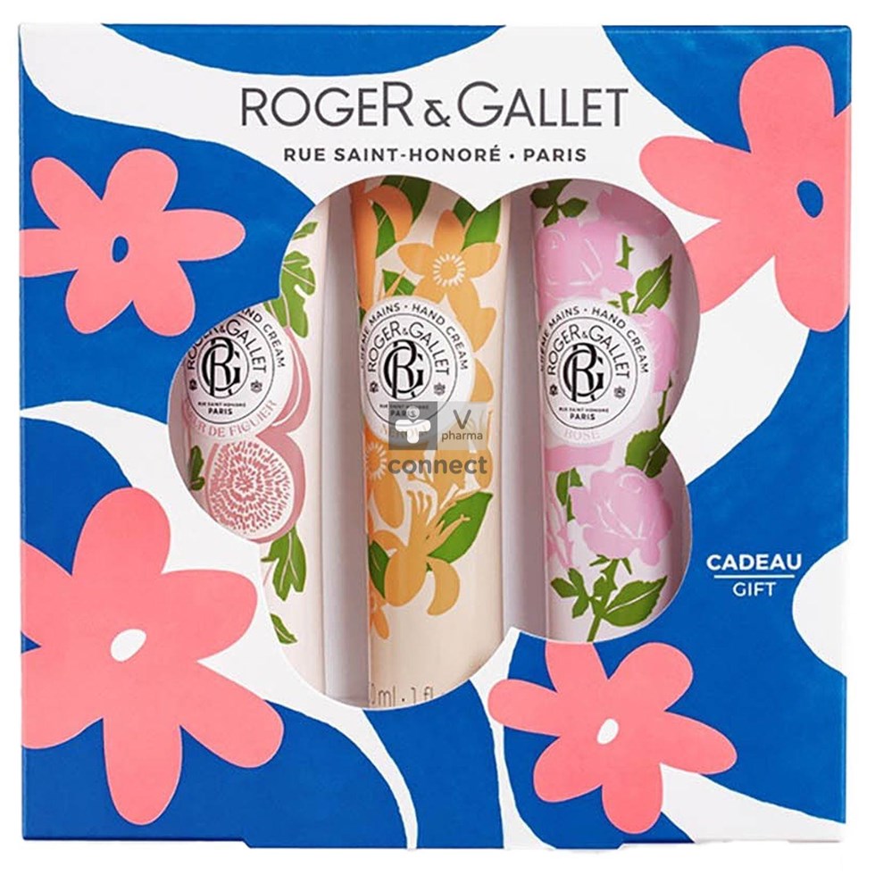 Roger Gallet Coffret Crèmes Main Relaxant 3x30 ml