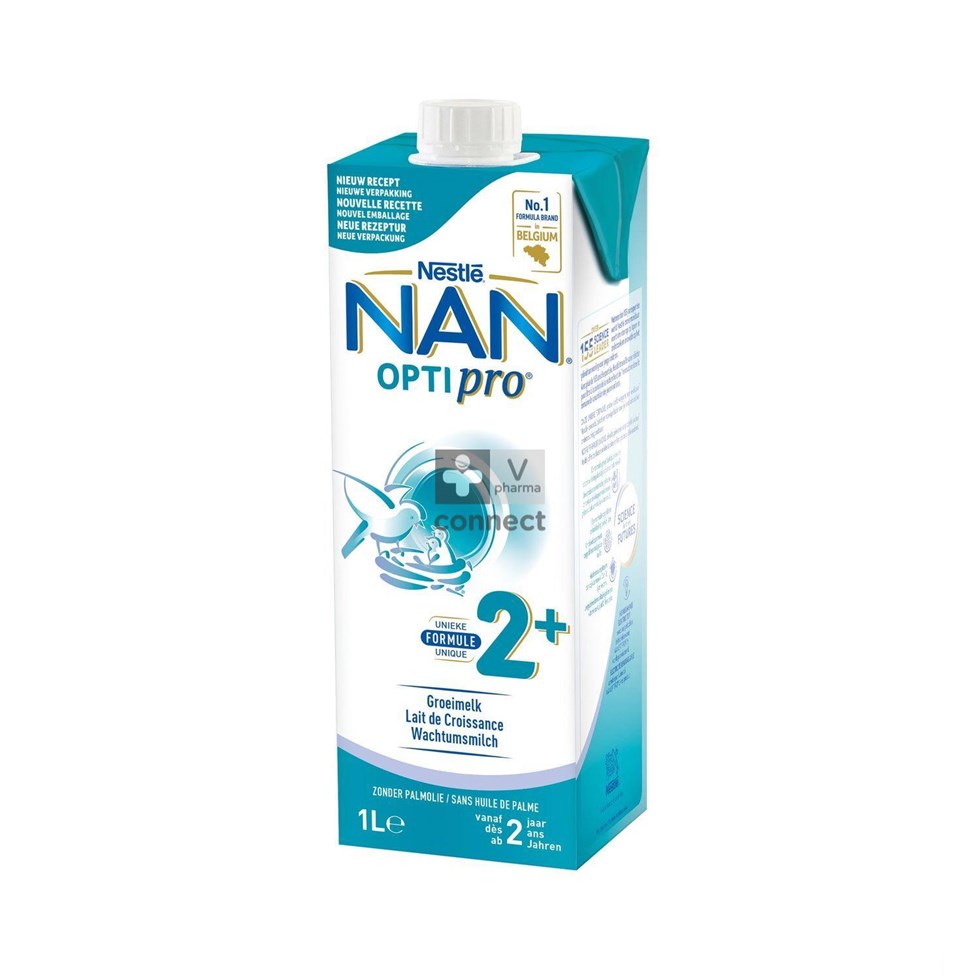Nestle Nan Pro Lait Croissance 2 an et +  1 L