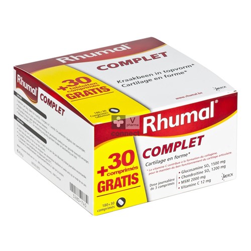 Rhumal Complet 180 tabletten + 30 gratis