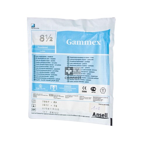 Gammex Steriele medische handschoenen 8,5