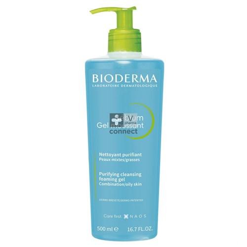 Bioderma Sebium Gel Moussant Nettoyant Purifiant 500 ml