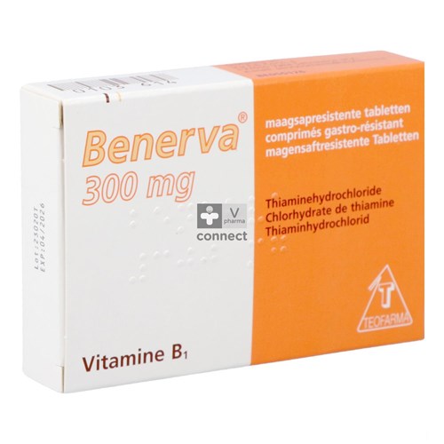 Benerva 300 mg 20 tabletten